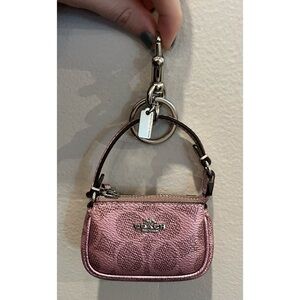 Coach MINI Nolita Bag Charm Keychain!